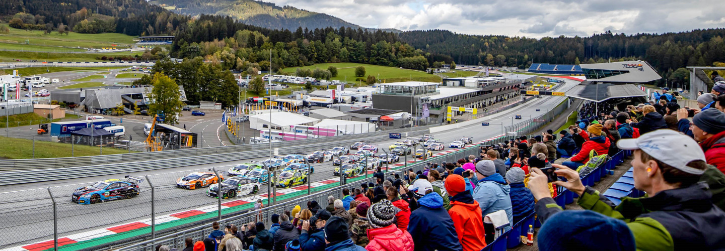 Am Red Bull Ring können bis zu 3.000 Fans pro Tag das ADAC GT Masters live erleben