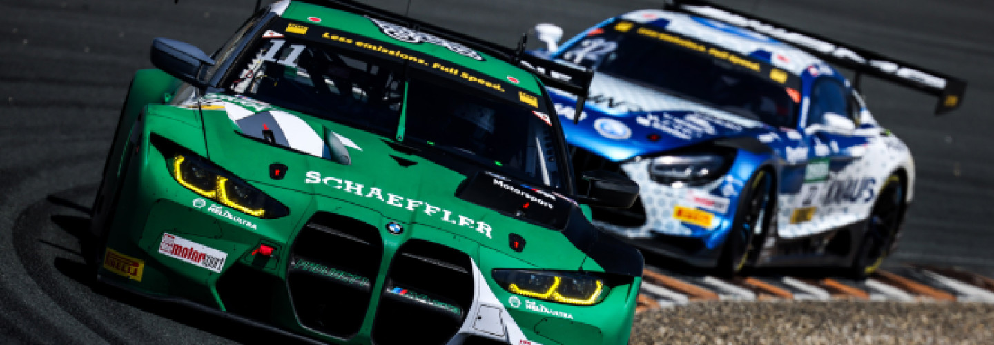 Markenzeichen: Marco Wittmann startet im grünen BMW M4 GT3 mit der Startnummer 11