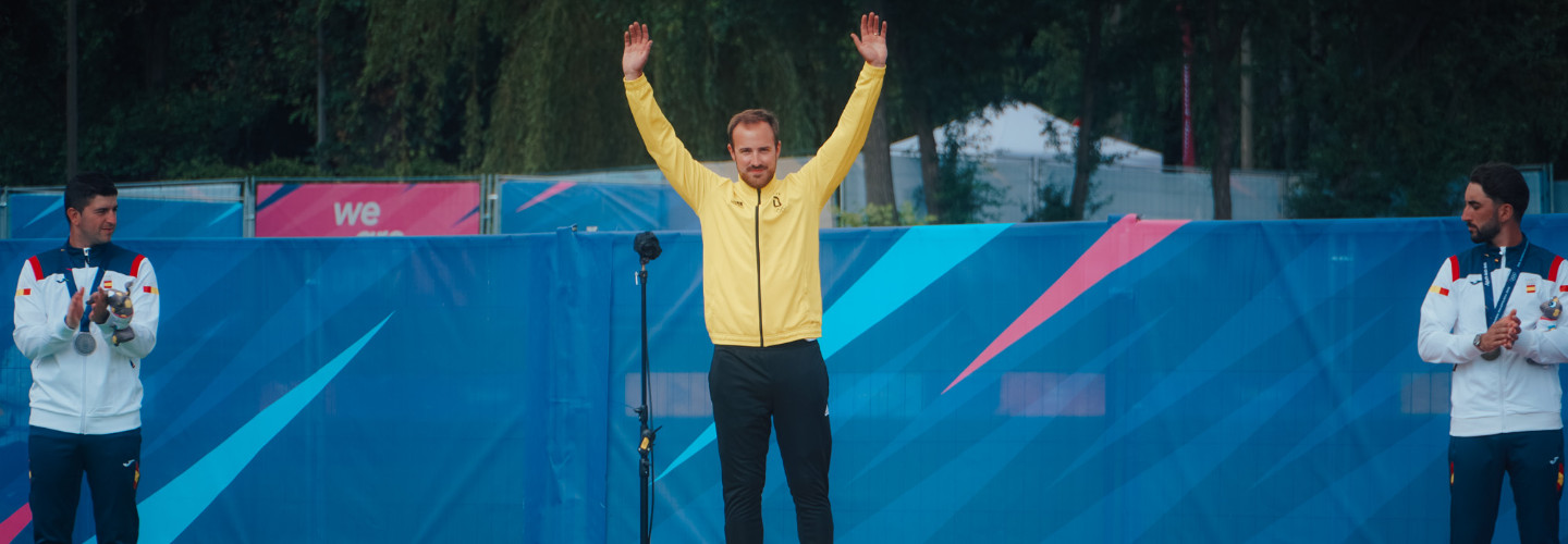 Florian Unruh gewinnt Gold