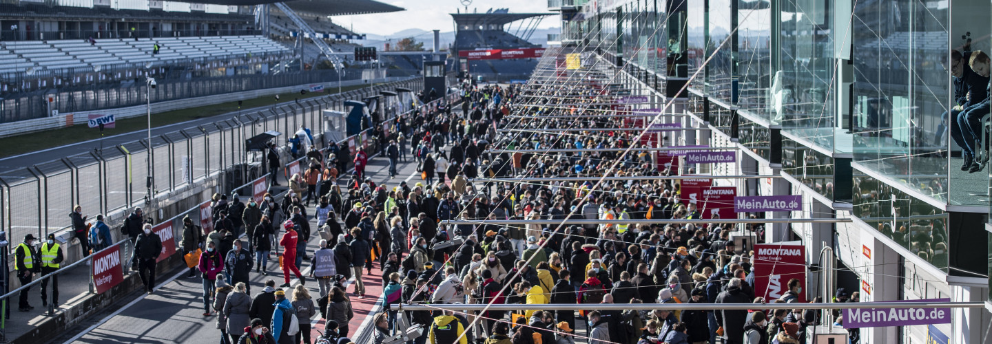 Ein Highlight für Zuschauer: der Pitwalk