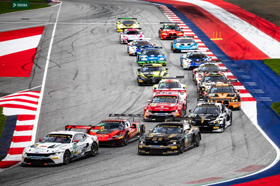 Das ADAC GT Masters startet 2026 erstmals in Österreich in die neue Saison