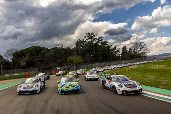 Bei sechs DTM-Events sehen die Zuschauer den Porsche Sixt Carrera Cup Deutschland