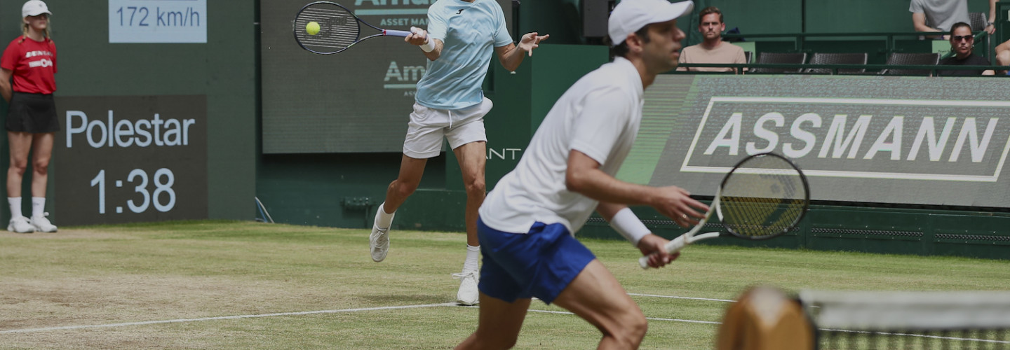 Auf „Mission Titelverteidigung“: Das Duo Marcel Granollers (Spanien) und Horacio Zeballos (Argentinien) peilt bei den 30. TERRA WORTMANN OPEN vom 17. bis 25. Juni 2023 in HalleWestfalen den zweiten Erfolg in Serie an.