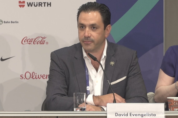 David Evangelista, Regional President & Managing Director, Europe & Eurasia, gibt u.a. einen Ausblick auf die Special Olympics Nationalen Spiele Berlin 2022.