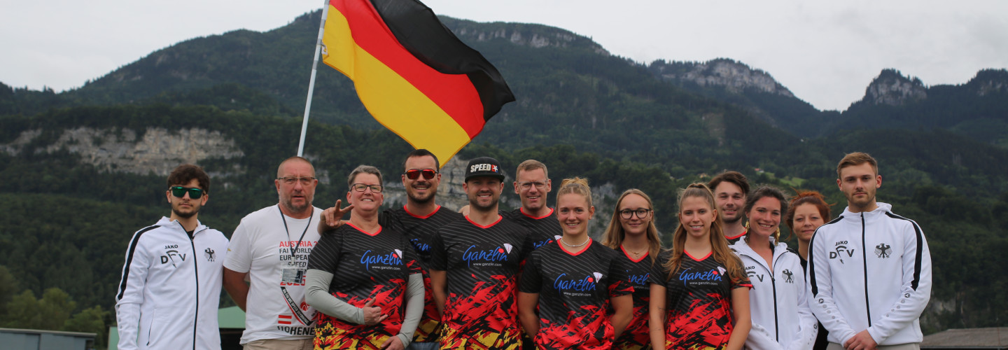 Das DFV-Team in Hohenems