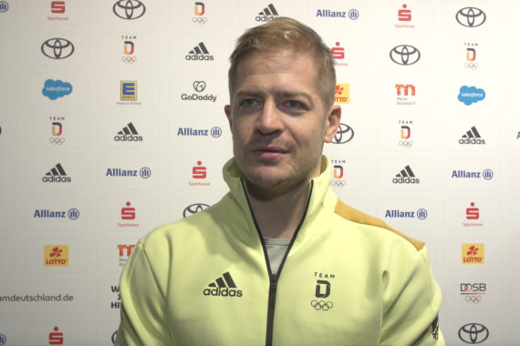 Tag eins der Einkleidung des Team Deutschland für die Olympischen Spiele in Peking.