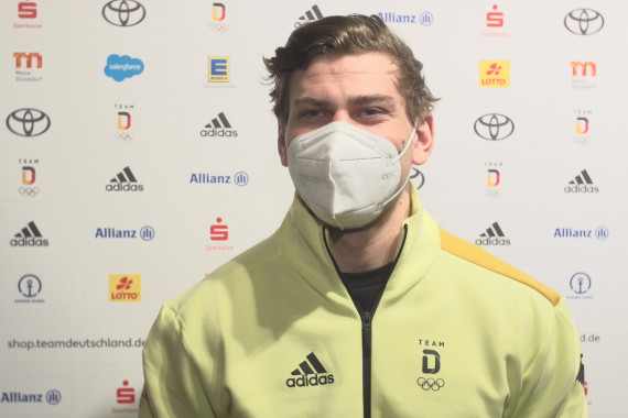 Tag eins der Einkleidung des Team Deutschland für die Olympischen Spiele in Peking.