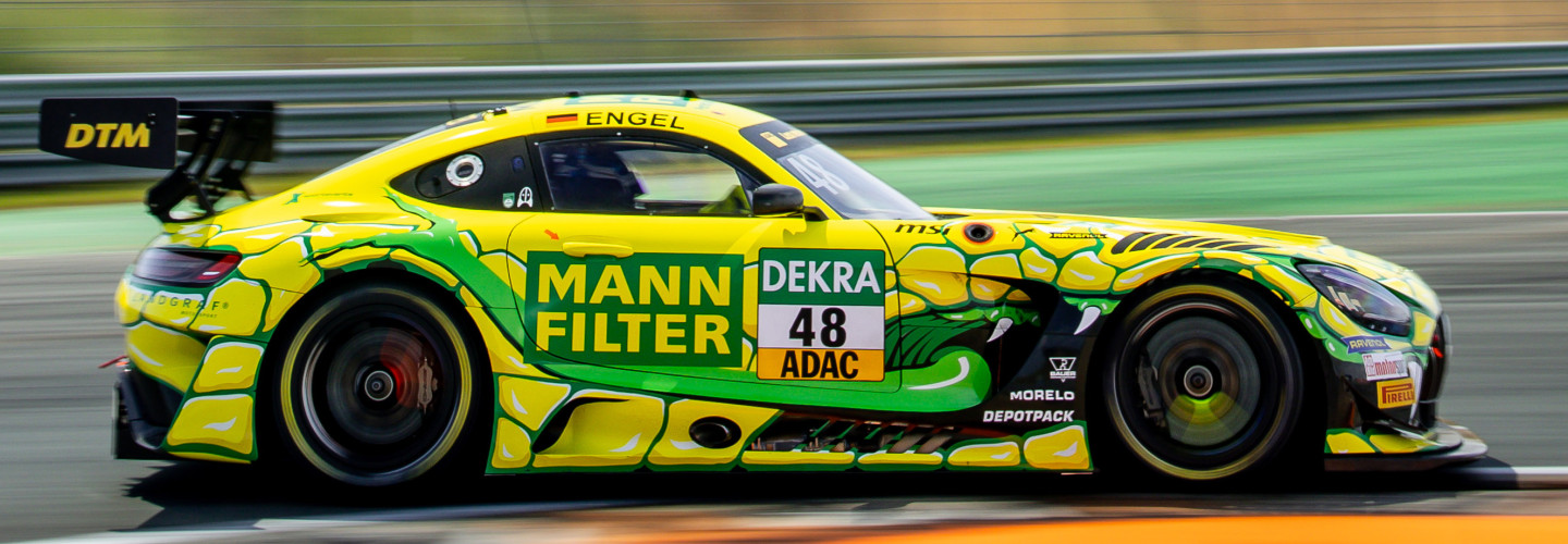 Maro Engel war am Freitag in beiden Trainings-Sessions schnellster DTM-Pilot