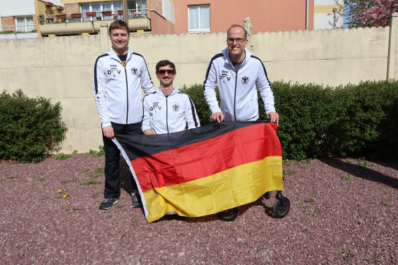 IPS- v.li Jörg Schmidtke, Niko Johann, Nikolai Jaklitsch