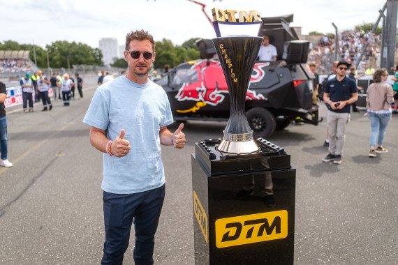 Nürnberg-Trainer Miroslav Klose besuchte zum ersten Mal die DTM