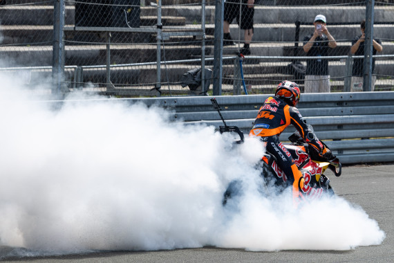 Pol Espargaró gab einen heißen Vorgeschmack auf den Liqui Moly Motorrad Grand Prix Deutschland