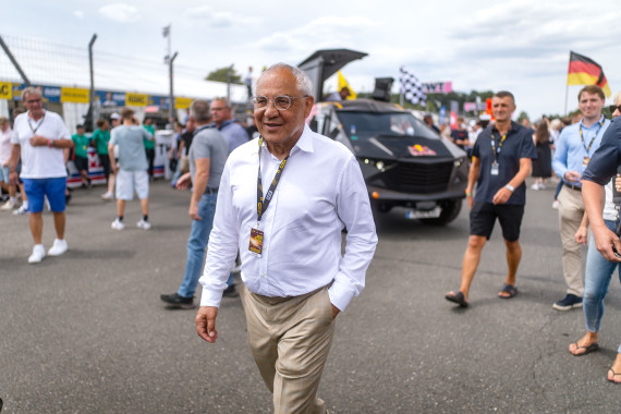 Zählte zu den Gästen am Norisring- Europameister Felix Magath