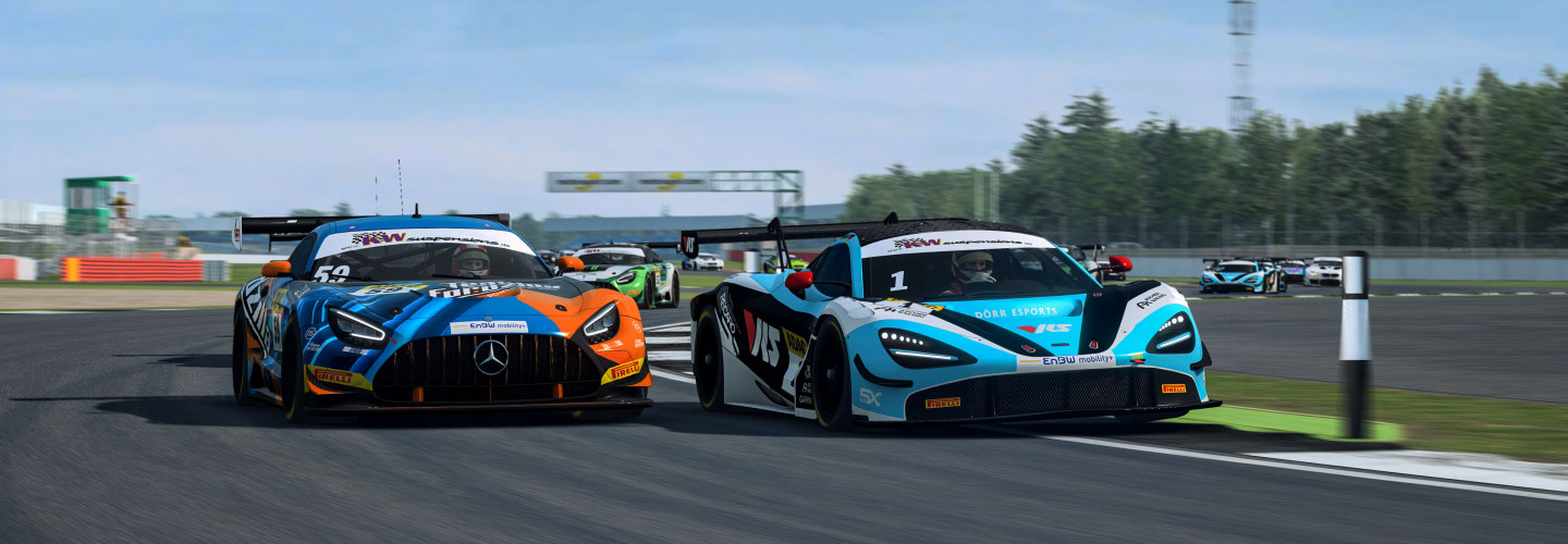 Die ADAC GT Masters eSports Championship startet zum vorletzten Lauf in Silverstone