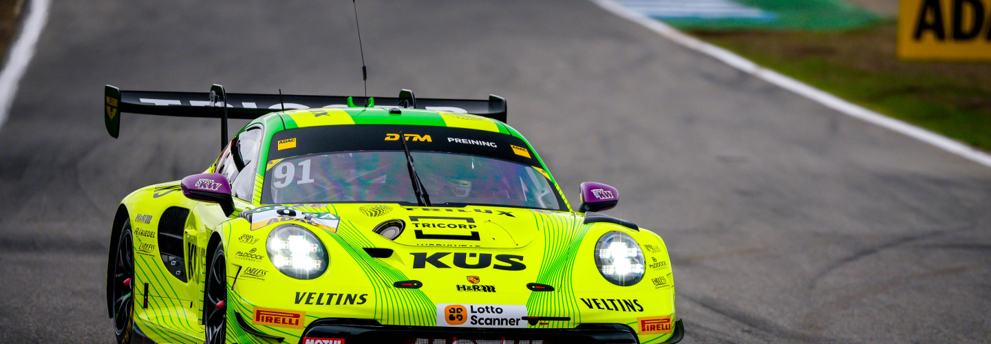 Thomas Preining war Trainingsschnellster der DTM in Hockenheim