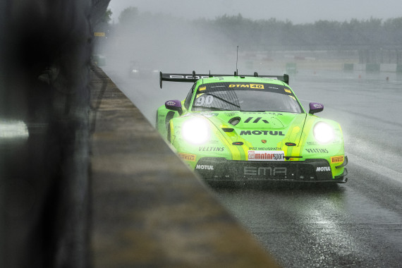Ayhancan Güven gelang die schnellste Runde im Regen