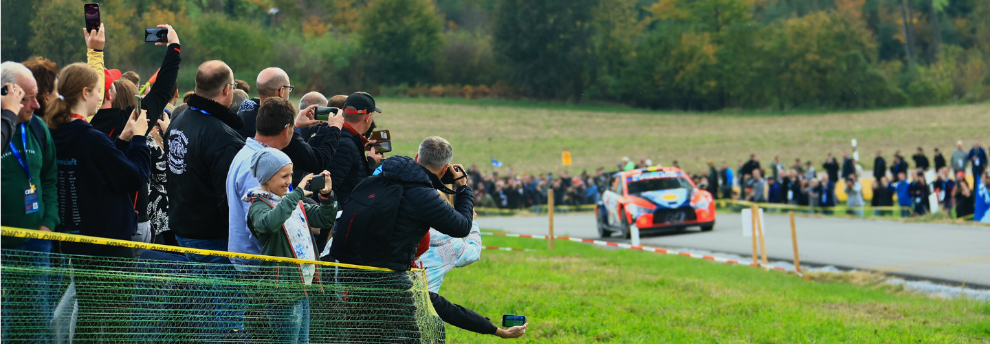 Bei der Central European Rally gibt es an allen Prüfungen gut erreichbare Zuschauerpunkte