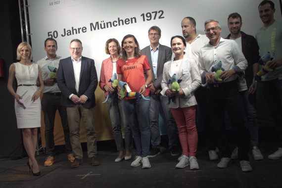 Schnittbilder der Mixed Zone 50 Jahre München '72.