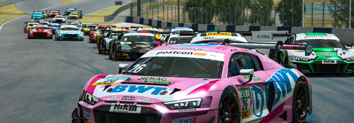 Volles Haus im ADAC GT Masters eSports Championship 2021: Alle 28 fixen Startplätze sind vergeben