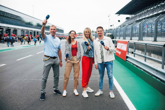 Das Quartett mit Eve Scheer, Anna Nentwig, Dirk Adorf und Nico Menzel freut sich auf die Saison