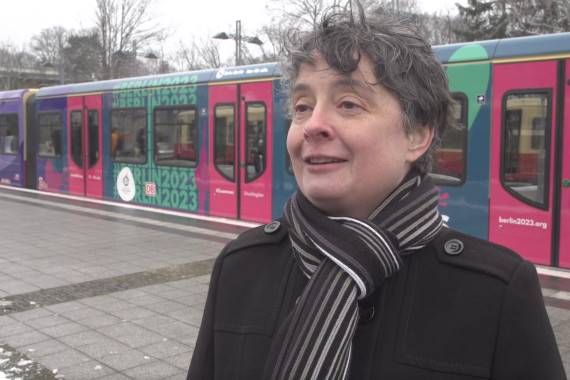 Im Interview spricht Nicola Böcker-Giannini, Staatssekretärin für Sport Berlin, u.a. über ihre Vorfreude auf die Special Olympics World Games 2023 und die Besonderheit der S-Bahn im Design der Berliner Weltspiele.