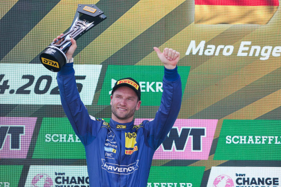 Dank cleverer Strategie jubelte Maro Engel über Rang drei