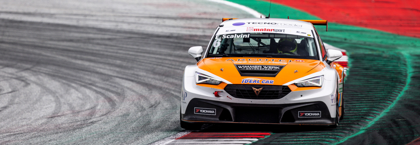 Eric Scalvini (Wimmer Werk Motorsport) gelang erneut ein souveräner Start-Ziel-Sieg