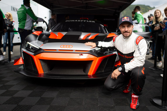 Ski-Star Marcel Hirscher besuchte die DTM in Spielberg