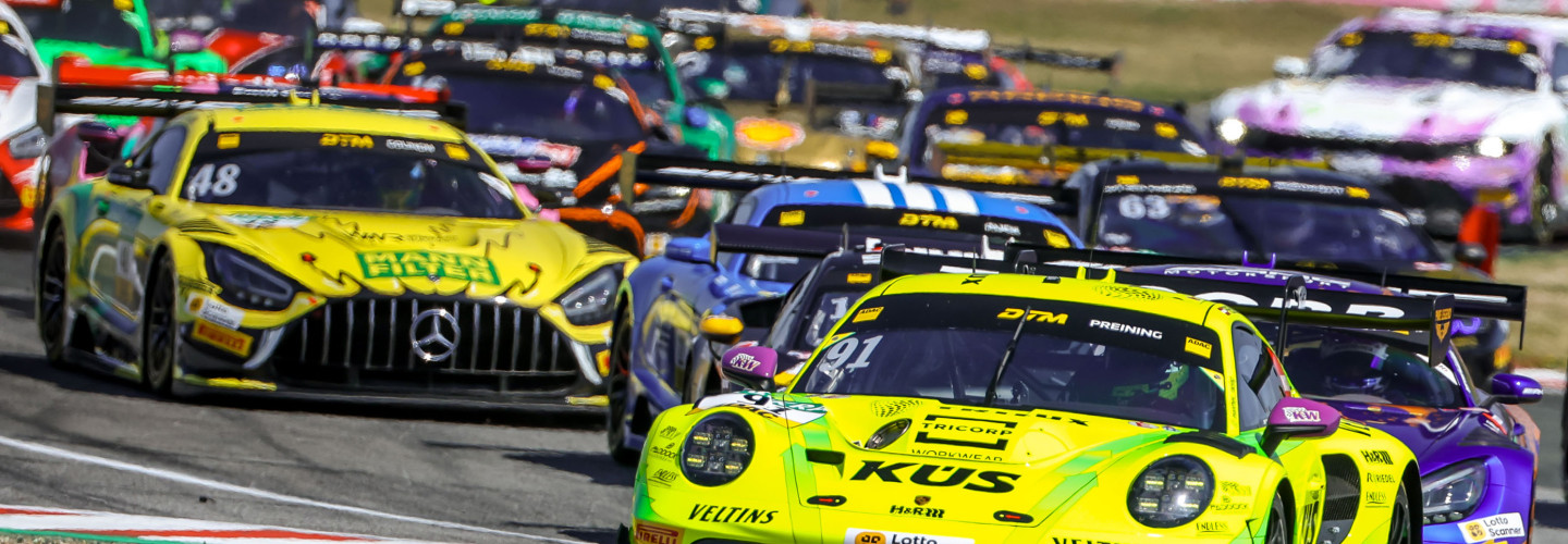 Thomas Preining gewann zum ersten Mal ein DTM-Rennen in Oschersleben