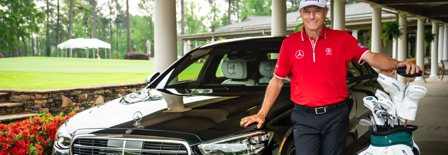 Mercedes-Benz ehrt Golf-Ikone Bernhard Langer mit individualisierter S-Klasse