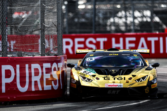 Jordan Pepper war Trainingsschnellster am bei der DTM am Norisring