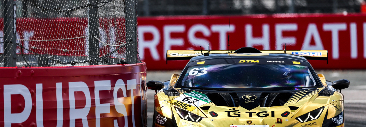 Jordan Pepper war Trainingsschnellster am bei der DTM am Norisring