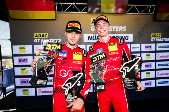 Kiano Blum und Niklas Kalus haben die „Road-to-DTM“-Wertung am Nürnburgring gewonnen
