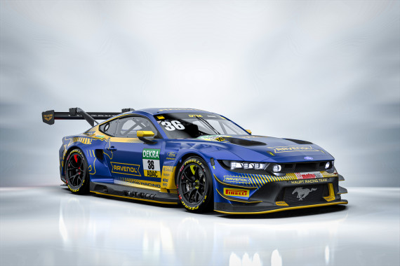 Arjun Maini will mit dem Ford Mustang GT3 Evo um Siege kämpfen