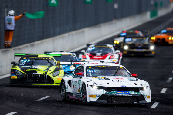 Fuhren 2025 schon auf das Podium: Der Ford Mustang und der Mercedes-AMG