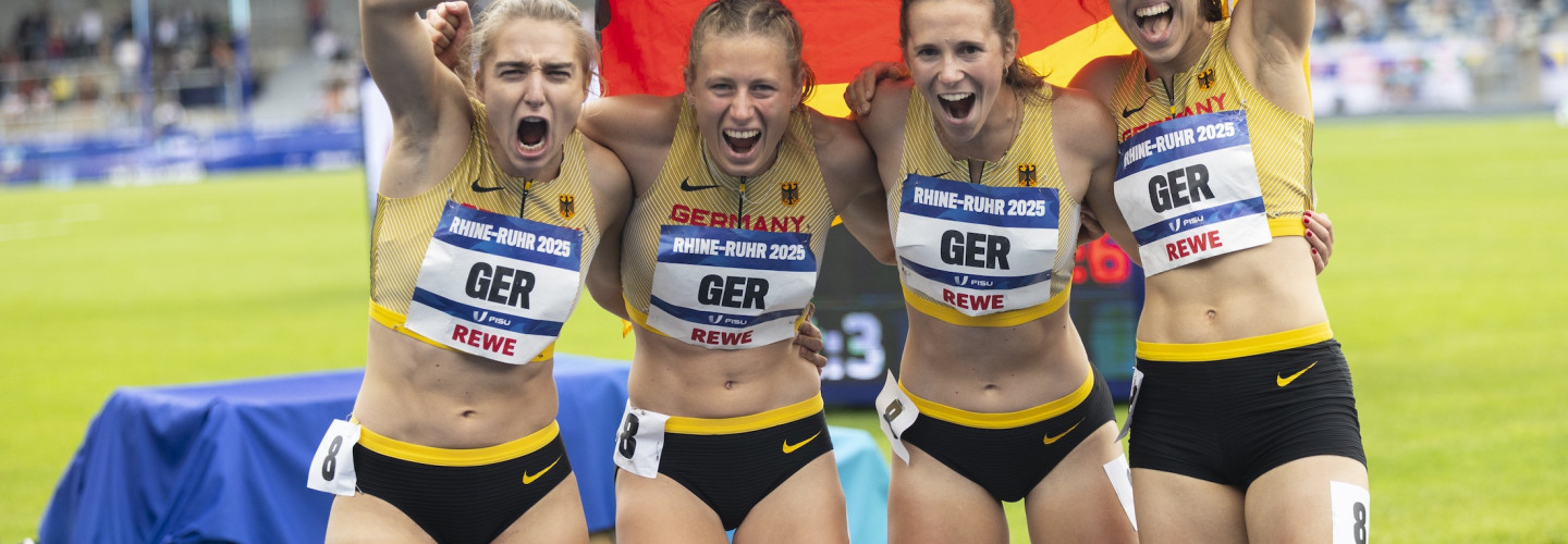 Staffel-Gold zum Abschluss