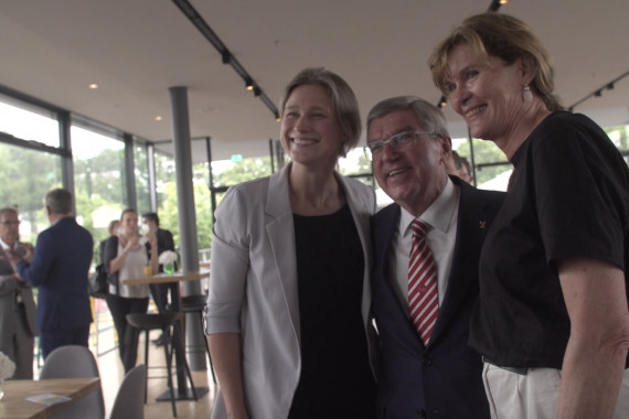 Schnittbilder von der Jubiläumsfeier der Olympischen Spiele München 1972