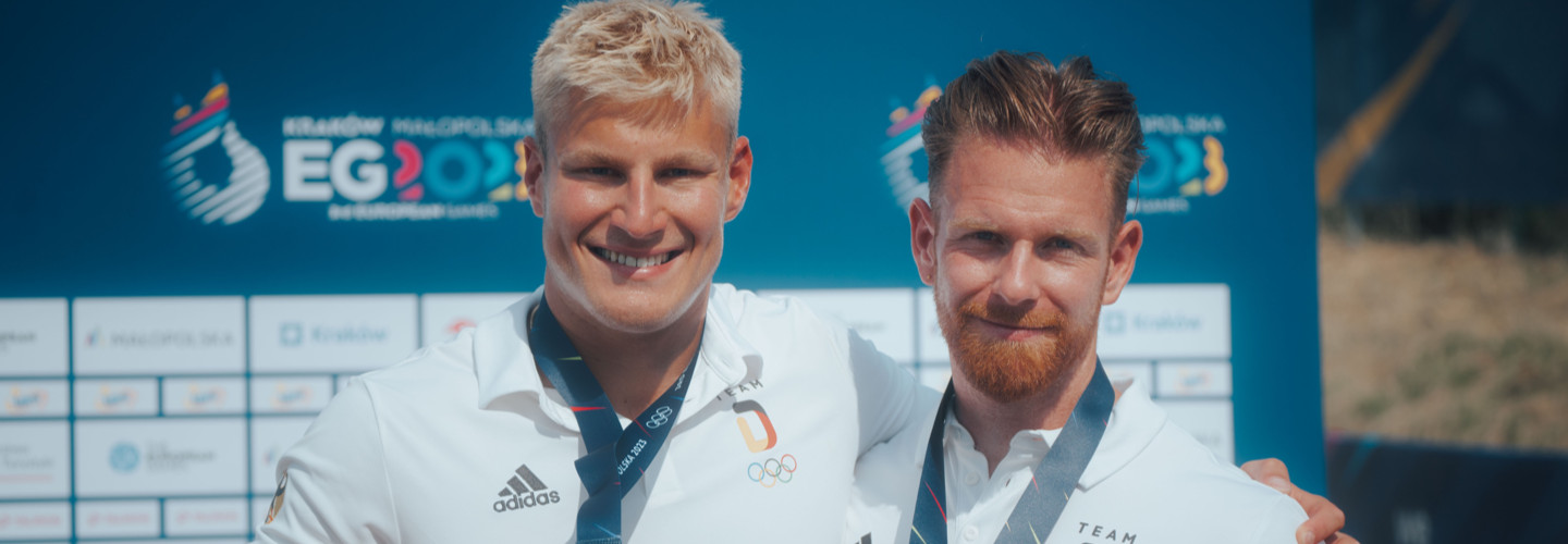 Felix Frank und Martin Hiller gewinnen Silber