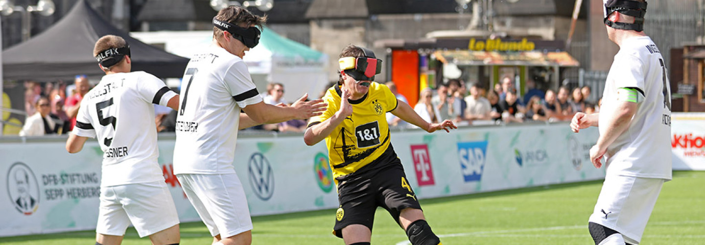 Finale der Blindenfußball-Bundesliga