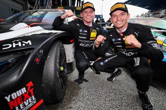 Juliano und Sandro Holzem jubelten über ihr Podium