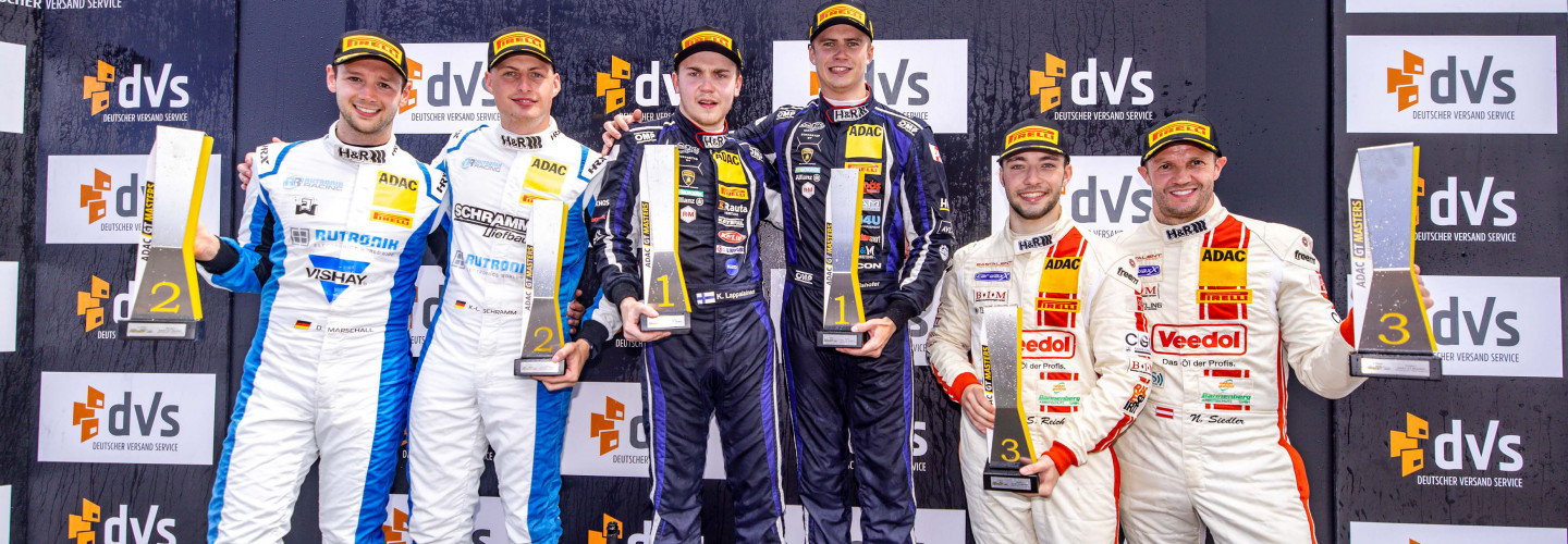 Das Siegerpodium vom Samstag