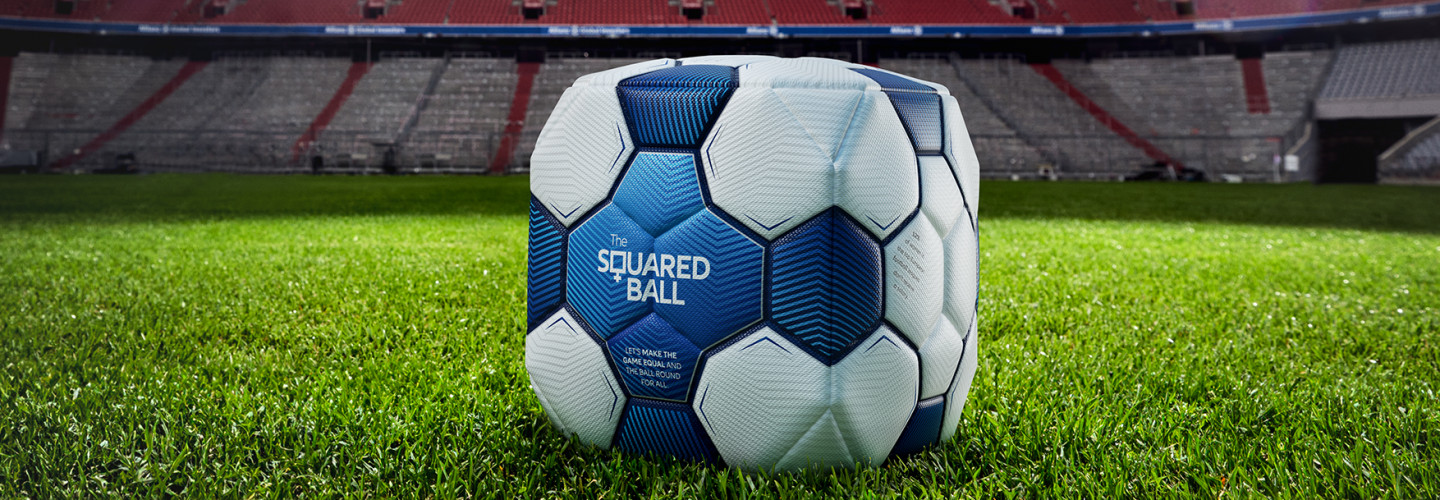 Allianz - The Squared Ball / Key Visual