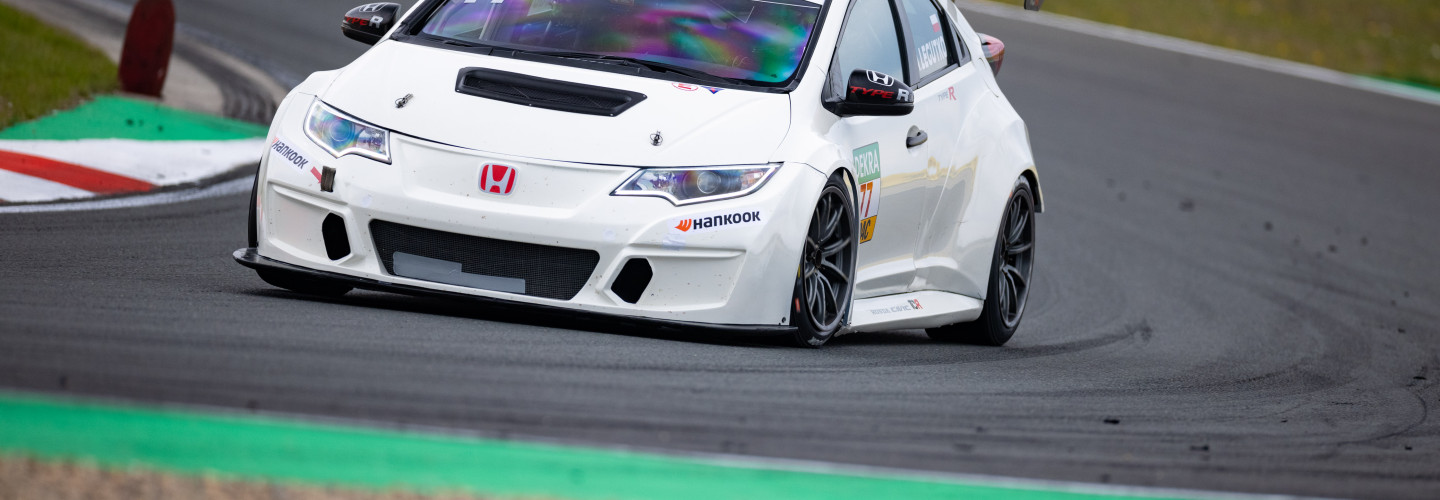 Albert Legutko im Honda