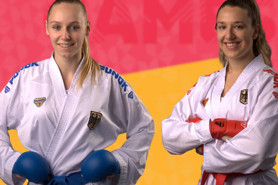 Mia Bitsch (vorne) und Johanna Kneer